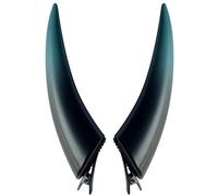 Gothic Devil Horns, Ghost Front Horns - Demon Vampire Touché Pour Les Femmes | Coiffe De Vampire De Démon Pour Femmes, Pinces À Cheveux D'Halloween, Cornes Diablo Drôles P