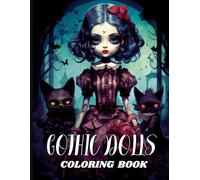 Gothic Dolls - Coloring Book