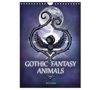 Gothic Fantasy Animals (Wall Calendar 2027 DIN A4 portrait), CALVENDO 12 Month Wall Calendar: Dark cuties bring gothic charme to every month.