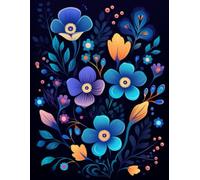 Gothic Flowers Coloring Book: 500 Pages of Black Petals for Relaxation and Creativity.: Dive into a gothic flower paradise filled with 500 pages of coloring inspiration.