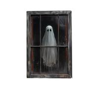 Gothic Ghost Window Cover | 80x120cm Halloween Door & Window Decors
