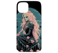 Gothic Girl Pastel Goth Wiccan Pagan Anime Nu Goth Grunge Coque pour iPhone 15 Plus