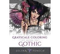 Gothic - Grayscale Edition Coloring Book