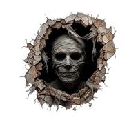Gothic Halloween Wall Stickers - 15.75x15.75 In Self-Adhesive Waterproof 3D