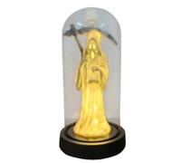 Gothic Lamps - Spooky Ghost in Cloche | LED Tabletop Light Decorations,