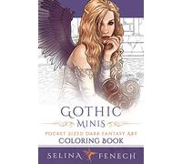 Gothic Minis - Pocket Sized Dark Fantasy Art Coloring Book