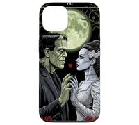 Gothic Monster Lovers Horror Bride Halloween Romance Coque pour iPhone 13