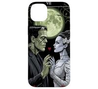 Gothic Monster Lovers Horror Bride Halloween Romance Coque pour iPhone 14 Plus