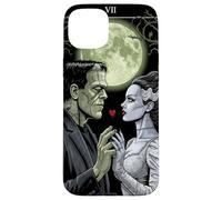 Gothic Monster Lovers Horror Bride Halloween Romance Coque pour iPhone 15 Plus