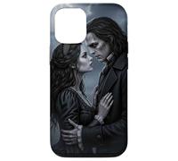 Gothic Moon Monster Lovers Horror Bride Halloween Romance Coque pour iPhone 12/12 Pro
