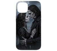 Gothic Moon Monster Lovers Horror Bride Halloween Romance Coque pour iPhone 13