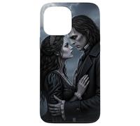 Gothic Moon Monster Lovers Horror Bride Halloween Romance Coque pour iPhone 13 Pro Max