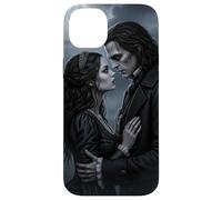 Gothic Moon Monster Lovers Horror Bride Halloween Romance Coque pour iPhone 14 Plus