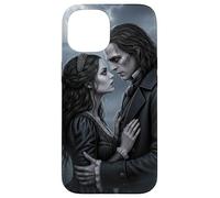 Gothic Moon Monster Lovers Horror Bride Halloween Romance Coque pour iPhone 15