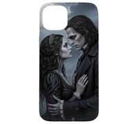 Gothic Moon Monster Lovers Horror Bride Halloween Romance Coque pour iPhone 15 Plus