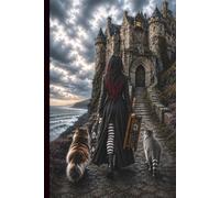 Gothic Notebook: Wide Lined with Sketch & Doodle Pages | Dark Academia Inspired Writing Notebook for Artists, Musicians, Guitar Lovers & Creative Souls