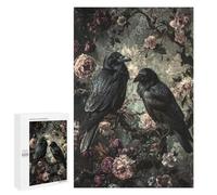 Gothic Raven Wall Art Print Puzzle 1000 Pièces Educa Jouet en Bois Cadeau Unique Décoration Intérieure Jeu Éducatif Challenge Toy Adultes Et Enfants À Partir De 14 Ans 1000 PCS