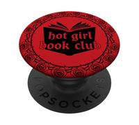 Gothic Rose Book Club Dark Academia Littéraire Esthétique PopSockets PopGrip Adhésif