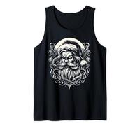Gothic Santa Claus Goth Skull For Men Women Dark Christmas Débardeur