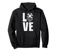 Gothic Skull, collectionneur de disques Old School, I Love Vinyl Sweat à Capuche
