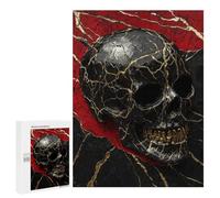 Gothic Skull Decorative Wall Art Puzzle 1000 Pièces Educa Jouet en Bois Cadeau Unique Décoration Intérieure Jeu Éducatif Challenge Toy Adultes Et Enfants À Partir De 14 Ans 500 PCS