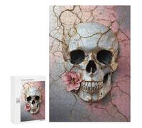 Gothic Skull Wall Art Decor-1 Puzzle 1000 Pièces Educa Jouet en Bois Cadeau Unique Décoration Intérieure Jeu Éducatif Challenge Toy Adultes Et Enfants À Partir De 14 Ans 300 PCS