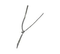 Gothic Snake Chain Choker Necklace, Edgy Punk Statement Collarbone Chain for Women, Dark Aesthetic Niche Design Neck Jewelry