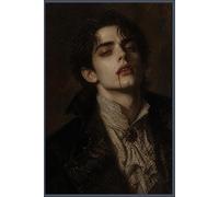 Gothic Vampire Notebook: Dark Fantasy Lined Notebook for Writing and Notes: Beautiful Gothic Vampire Artwork | Lined Notebook for Writing and Note Taking
