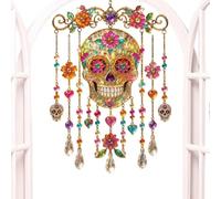 Gothic Wind Chimes for Outside - 2D Acrylic Crystal Bell Decoration
