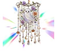 Gothic Wind Chimes for Outside - 2D Acrylic Crystal Bell Decoration