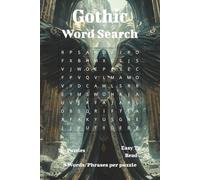 Gothic Word Search Book: Explore the Shadows of Language - A Gothic Puzzle Experience for Lovers of the Macabre