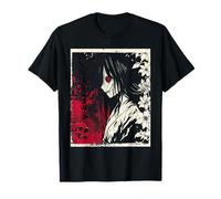 Gothic Yandere Japanese Geisha Horror Anime Goth T-Shirt