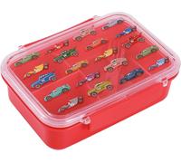 GOTHICANA BY EMP® - Boîte À Lunch Avec Séparation, Fourchette Et Cuillère 18,5 X 13,4 X 6 Cm (Cars)