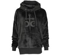 Sweat-shirt à capuche Gothic de Gothicana by EMP - Sweat à capuche polaire avec col montant - S à XXL - pour Femme - noir XL