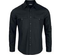 Gothicana by EMP Homme Chemise Manches Longues Bound to Darkness Noir 3XL