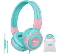 GOTHICANA BY EMP2 Paquet Casque Audio Enfant Avec Limiteur De Volume De 75Db/85Db/94Db, De Partager Musique Microphone Pour Lunni Ordinateurs Portable An Oid Smartphones Pc Ordinateur