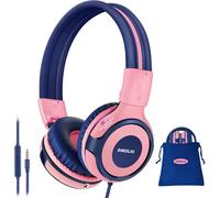 GOTHICANA BY EMP2 Paquet Casque Audio Enfant Avec Limiteur De Volume De 75Db/85Db/94Db, De Partager Musique Microphone Pour Lunni Ordinateurs Portable An Oid Smartphones Pc Ordinateur