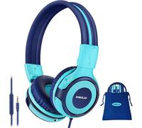 GOTHICANA BY EMP2 Paquet Casque Audio Enfant Avec Limiteur De Volume De 75Db/85Db/94Db, De Partager Musique Microphone Pour Lunni Ordinateurs Portable An Oid Smartphones Pc Ordinateur