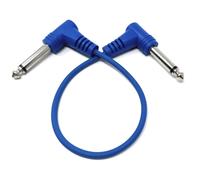 GOTHICANA BY EMP20 M 6,35 Mm 1/4"" Ts Mono Jack Vers Jack Plug Lead Pour Guitare, Amplificateurs, Instruments De Musique, Haut-Parleurs, Câble De Microphone Extrémités Droites, Noir 65 Pieds