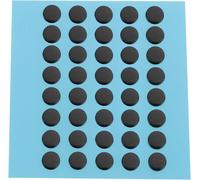 GOTHICANA BY EMP40 Ptfe Mouse Pads 6 X 0.8 Mm Rounded And Smooth Mouse Feet Reduce Friction Between Mouse And Mat Suitable For Office And Daily Gaming, Black