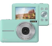 GOTHICANA BY EMPAppareil Photo Numérique De Poche Hd 1080P Pour La Photographie, Appareil Photo Compact De 44 Mp Avec Écran Ips De 2,5 Pouces, Zoom 16X, Mise Au Point Automatique, (Green)