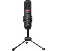 GOTHICANA BY EMPBird Um1 Noir - Microphone Usb Cardioïde À Condensateur Pc Et Mac Pour Broadcast Et Enregistrement Streaming, Podcasting, Conférence, Home Studio Mao, Voix Off