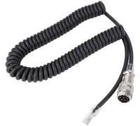 GOTHICANA BY EMPCâble Adaptateur De Microphone 8 Broches Vers Rj-45 Pour Md-200/Md-100/M-1/M-100/Ym-48/Mh-31/Mh-31B8/Mh-36D8 Pour Ft-450/Ft-900/Ft-991/Ft-891/Ft-817Nd/Ft-857D/Ft-897D