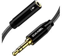 GOTHICANA BY EMPCâble Adaptateur Microphone 3,5 Mm Trs Vers Trrs Pour Videomic Câble 3 Pôles Mâle Vers 4 Pôles Mâle Compatible Avec Ios Et Android Smartphone, Ordinateur Portable - Top Series 30Cm