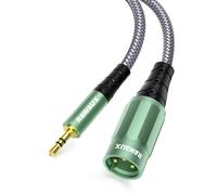 GOTHICANA BY EMPCâble Xlr Câble Symétrique Xlr Mâle Vers Femelle Microphone Cable Audio Compatible Avec Microphone, Hautparleurs, Table De Mixage, Amplificateur(1M)