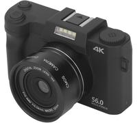 GOTHICANA BY EMPCaméra De Vlogging Youtube 4K, Zoom 16X, Appareil Photo Numérique Autofocus 56Mp Pour La Photographie, Appareil Photo Compact Portable Pour La Photographie De Voyage, Vlogging
