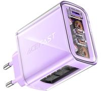 GOTHICANA BY EMPChargeur Usb C, 65W Gan Iii Ultra Charger 3 Ports Pps Pd3.0 Charge Rapide Avec Double Usb C Pour Macbook Pro/Air, Ipad, Galaxy S24/S22, Iphone 15/14 Pro, Note 20/10+, Pixel Et Plus, V