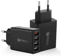 Gothicana By Empchargeur Usb Multiple, Chargeur Prise Usb Secteur Multiple 2 Pack, 4 Port 33w Adaptateur Secteur Usb Prise Chargeur Multi Pour Iphone 15/14/13/12/11/Xs/X/8/7,Samsung Galaxy,Xiaomi,Hua