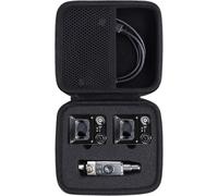 GOTHICANA BY EMPDur Étui De Voyage Rigide Housse Cas Coque Pour Système De Microphone Sans Fil Xvive U3 U3C(Boîte Seule,Case Only)