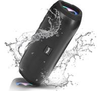 GOTHICANA BY EMPEnceinte Bluetooth Portable, 20W Hd Stéréo Haut-Parleur Bluetooth Avec Lumière Led, Enceinte Portable Sans Fil 36H Playtime Super Autonomie, Étanche Ipx6 Micro Intégré Support Aux, Tf